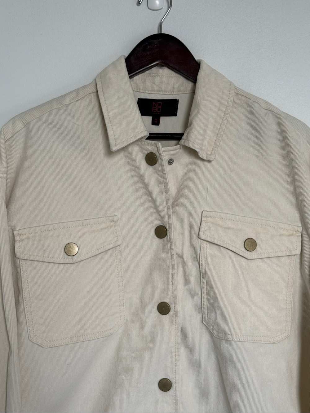 NOBO Cream Button-Front Jacket - Picture 3 of 12